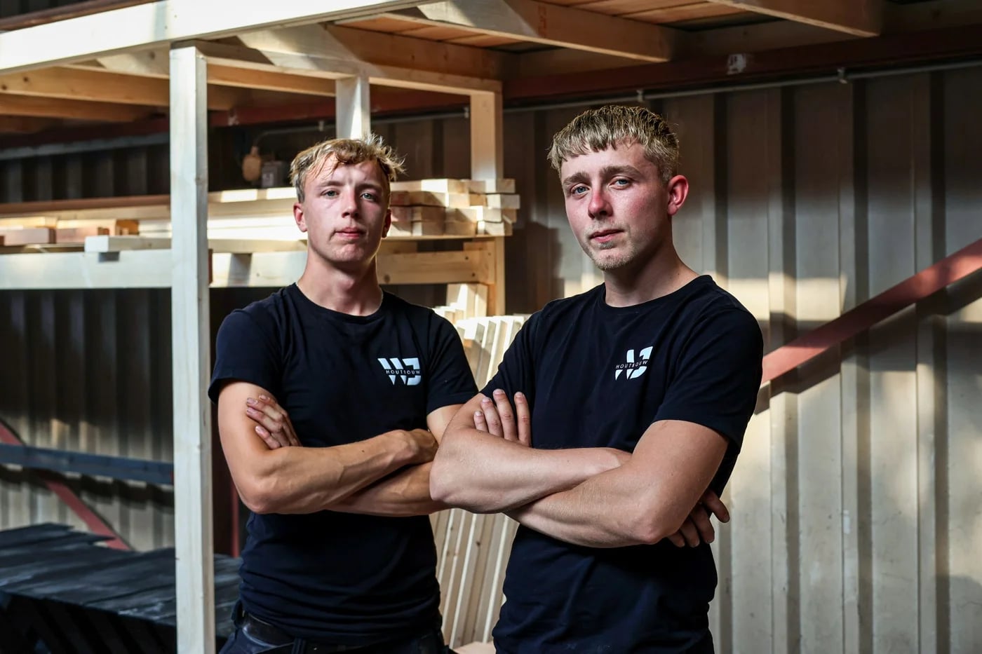 Werkplaats W&J Houtbouw in Drachten